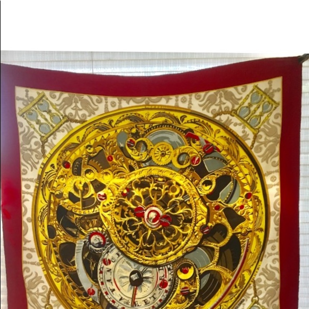 Hermes Silk Scarf
